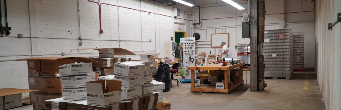 Wallwerx warehouse at A-B Tech small business incubator