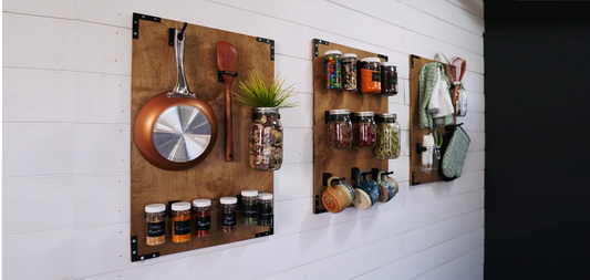 Modern Pantry Organization for Walls and Pegboards